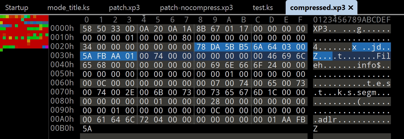 Fig 7.4.3 單獨壓縮的文件