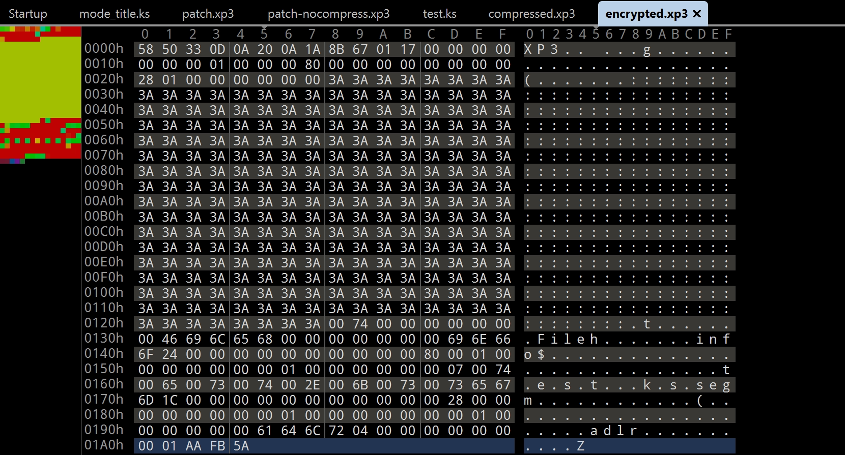 Fig 7.4.4 單獨加密的文件